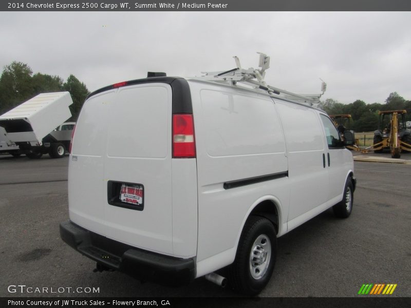 Summit White / Medium Pewter 2014 Chevrolet Express 2500 Cargo WT