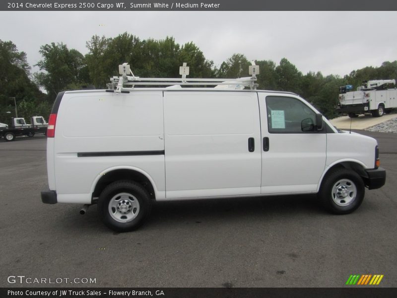 Summit White / Medium Pewter 2014 Chevrolet Express 2500 Cargo WT
