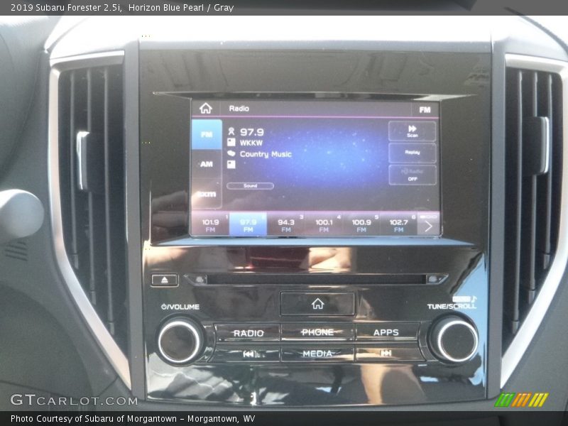 Controls of 2019 Forester 2.5i