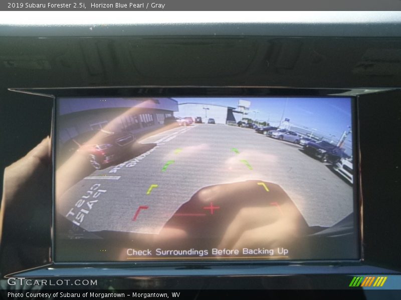 Horizon Blue Pearl / Gray 2019 Subaru Forester 2.5i