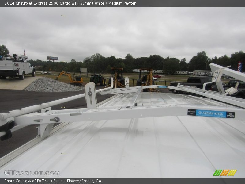 Summit White / Medium Pewter 2014 Chevrolet Express 2500 Cargo WT