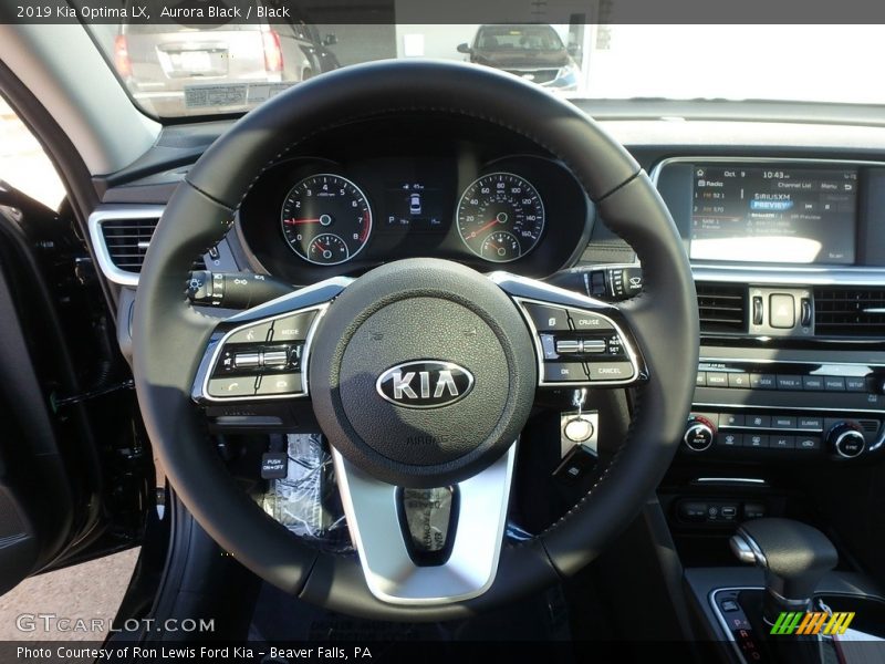 Aurora Black / Black 2019 Kia Optima LX