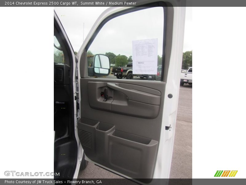 Summit White / Medium Pewter 2014 Chevrolet Express 2500 Cargo WT
