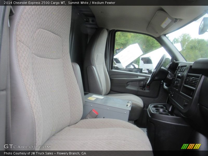 Summit White / Medium Pewter 2014 Chevrolet Express 2500 Cargo WT