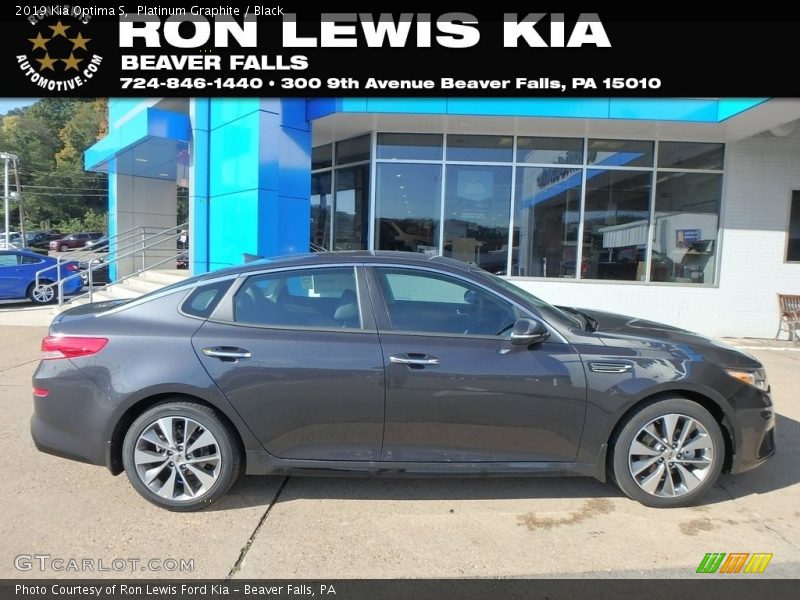 Platinum Graphite / Black 2019 Kia Optima S
