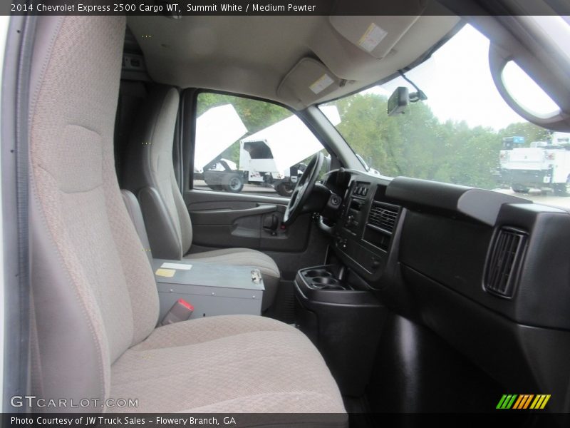 Summit White / Medium Pewter 2014 Chevrolet Express 2500 Cargo WT