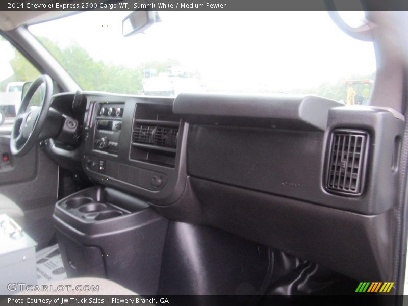 Summit White / Medium Pewter 2014 Chevrolet Express 2500 Cargo WT