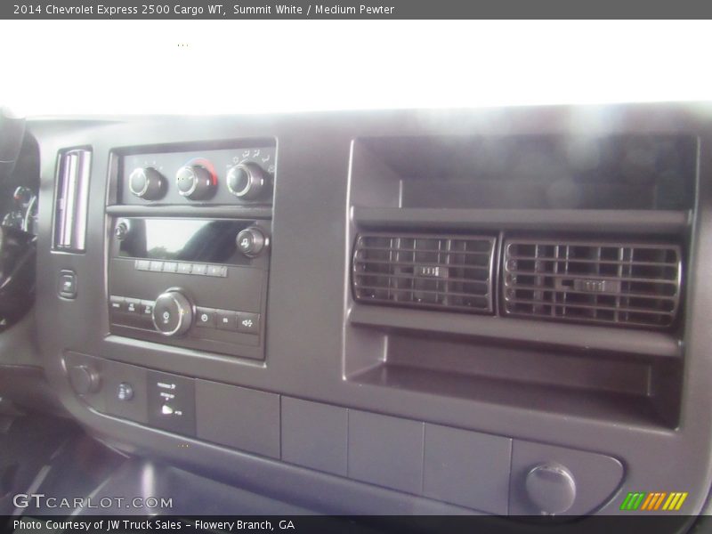 Summit White / Medium Pewter 2014 Chevrolet Express 2500 Cargo WT