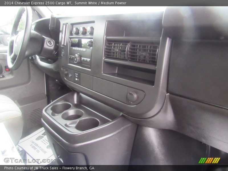 Summit White / Medium Pewter 2014 Chevrolet Express 2500 Cargo WT
