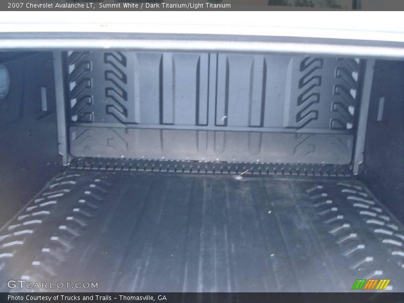 Summit White / Dark Titanium/Light Titanium 2007 Chevrolet Avalanche LT