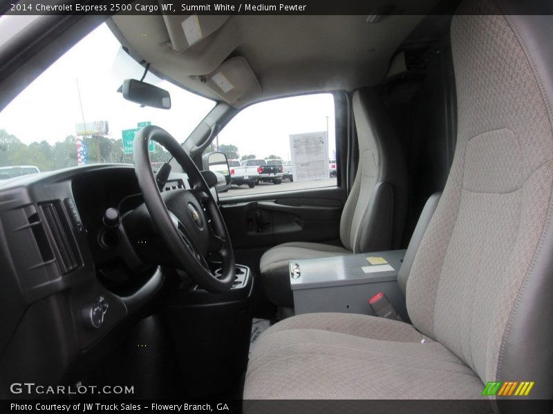 Summit White / Medium Pewter 2014 Chevrolet Express 2500 Cargo WT
