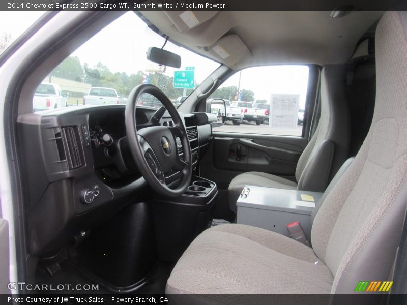 Summit White / Medium Pewter 2014 Chevrolet Express 2500 Cargo WT