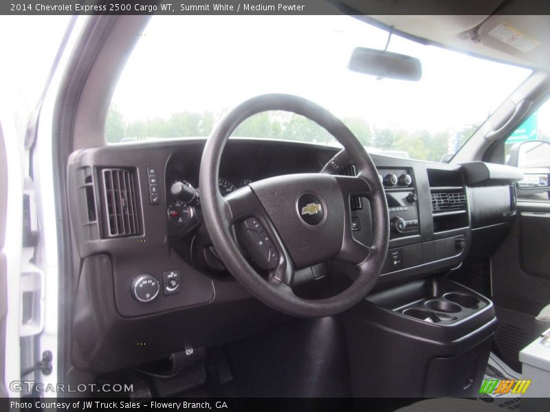 Summit White / Medium Pewter 2014 Chevrolet Express 2500 Cargo WT