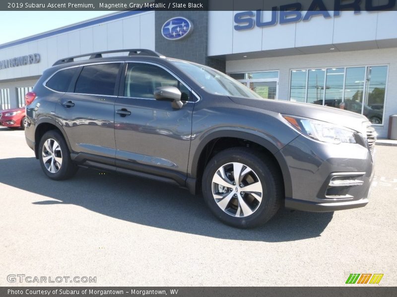 Magnetite Gray Metallic / Slate Black 2019 Subaru Ascent Premium