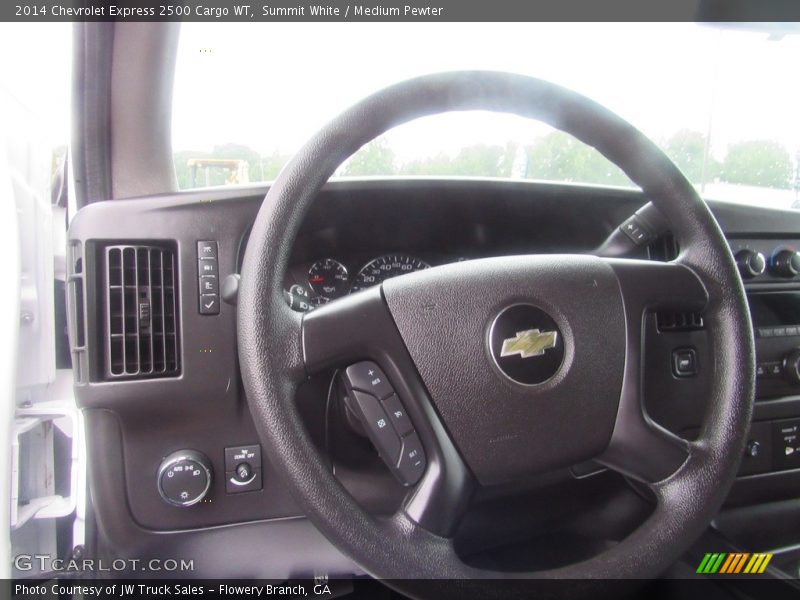 Summit White / Medium Pewter 2014 Chevrolet Express 2500 Cargo WT