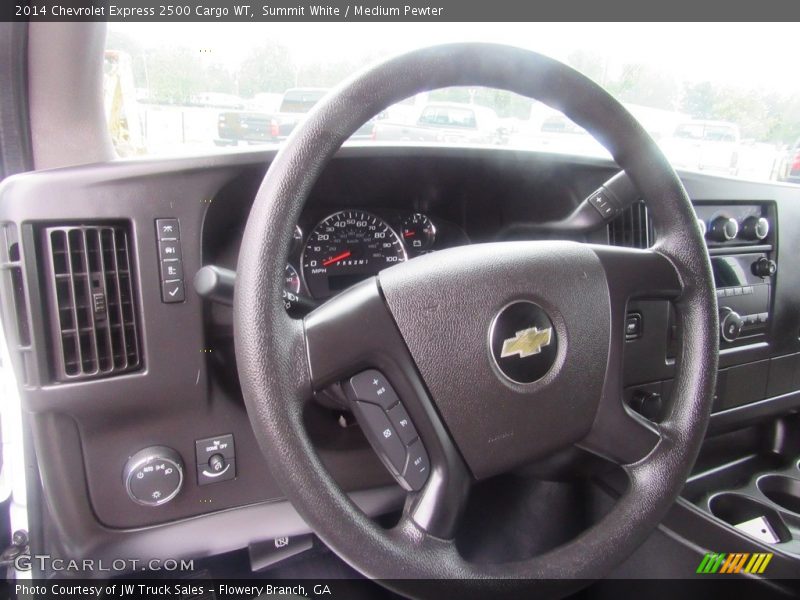 Summit White / Medium Pewter 2014 Chevrolet Express 2500 Cargo WT