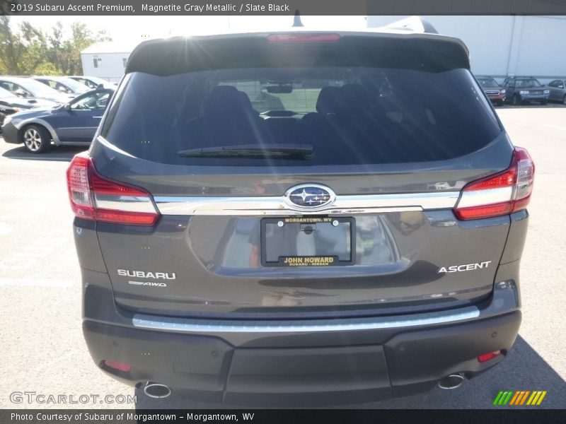 Magnetite Gray Metallic / Slate Black 2019 Subaru Ascent Premium