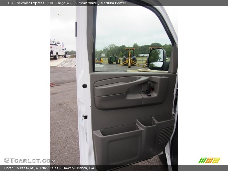 Summit White / Medium Pewter 2014 Chevrolet Express 2500 Cargo WT