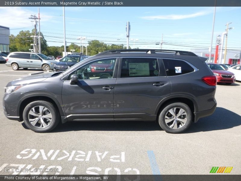 Magnetite Gray Metallic / Slate Black 2019 Subaru Ascent Premium