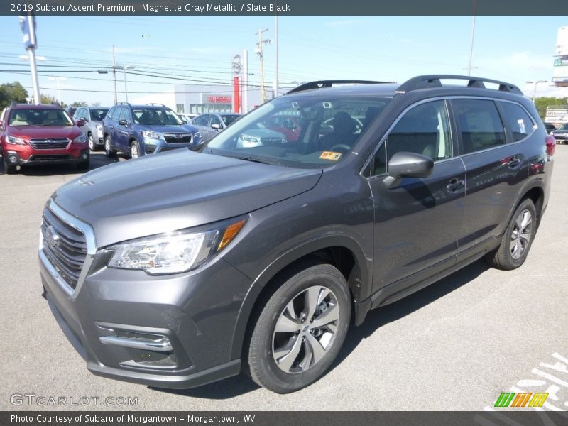 Magnetite Gray Metallic / Slate Black 2019 Subaru Ascent Premium