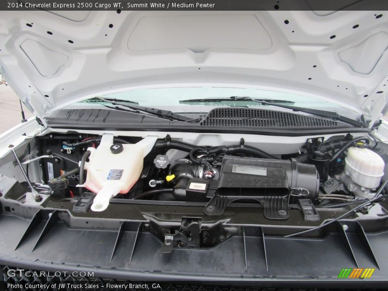 Summit White / Medium Pewter 2014 Chevrolet Express 2500 Cargo WT