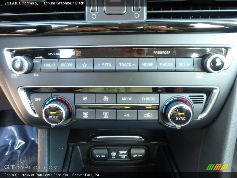 Platinum Graphite / Black 2019 Kia Optima S