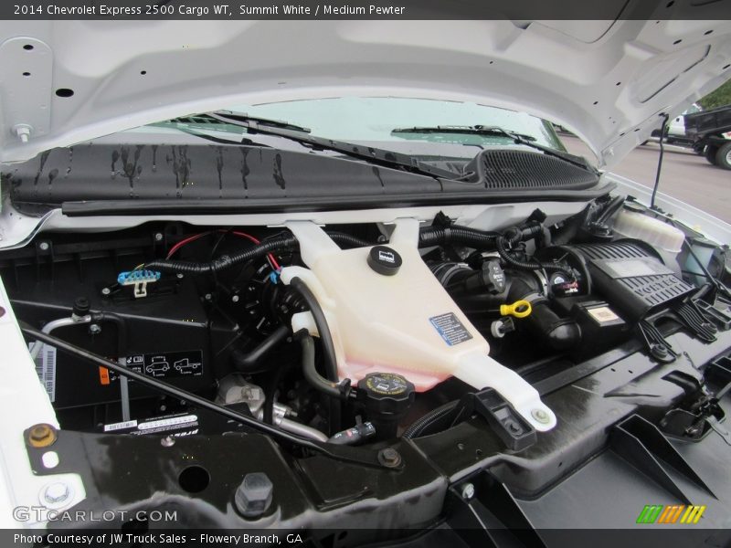 Summit White / Medium Pewter 2014 Chevrolet Express 2500 Cargo WT
