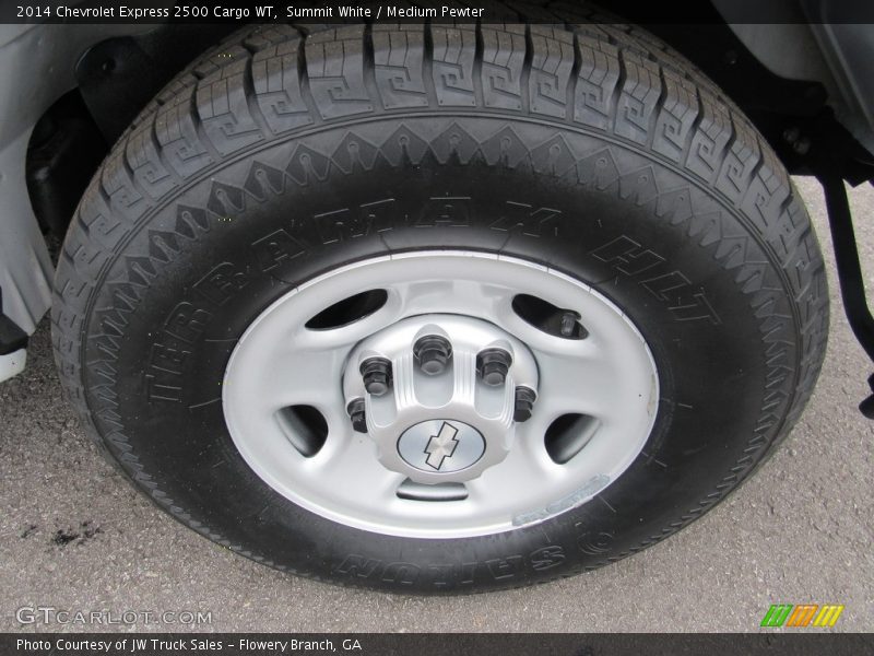 Summit White / Medium Pewter 2014 Chevrolet Express 2500 Cargo WT