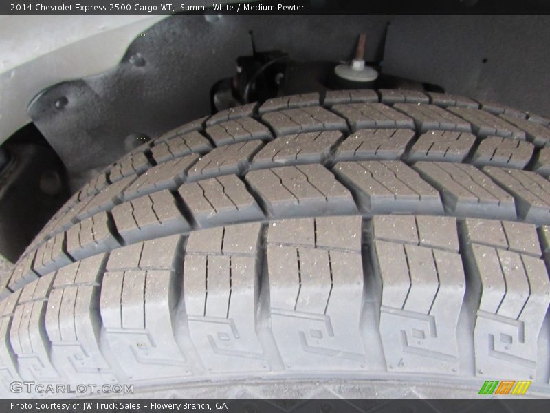 Summit White / Medium Pewter 2014 Chevrolet Express 2500 Cargo WT