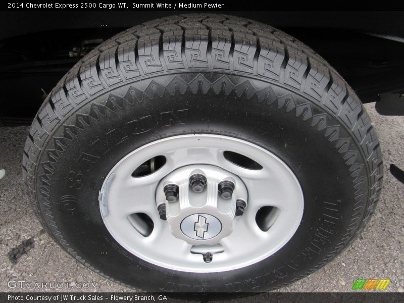 Summit White / Medium Pewter 2014 Chevrolet Express 2500 Cargo WT
