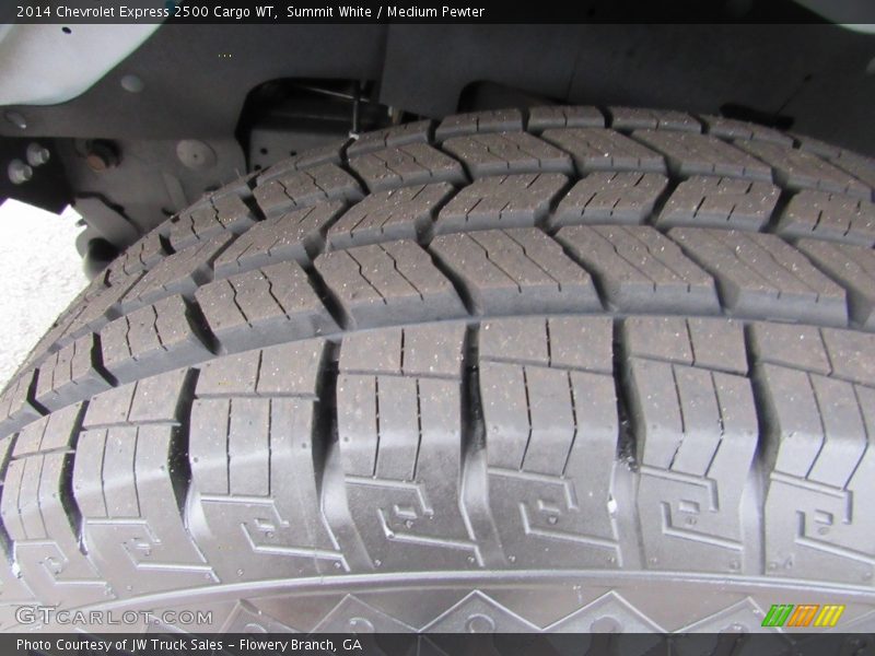 Summit White / Medium Pewter 2014 Chevrolet Express 2500 Cargo WT