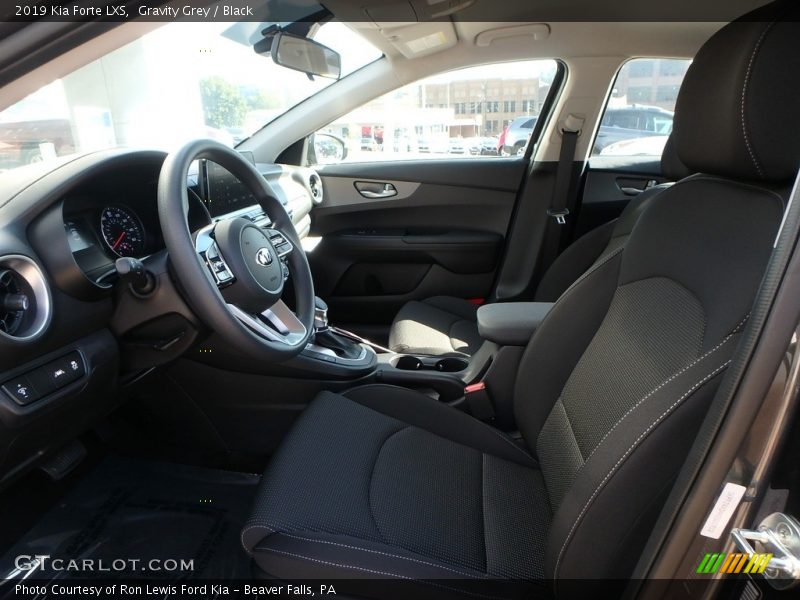 Front Seat of 2019 Forte LXS