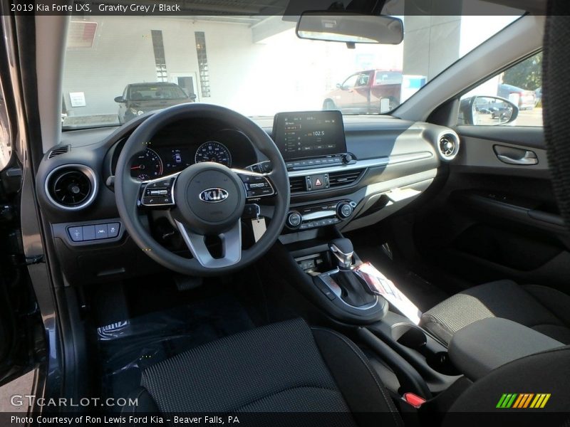  2019 Forte LXS Black Interior