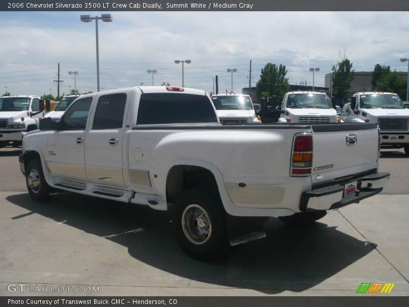 Summit White / Medium Gray 2006 Chevrolet Silverado 3500 LT Crew Cab Dually