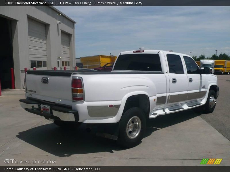 Summit White / Medium Gray 2006 Chevrolet Silverado 3500 LT Crew Cab Dually