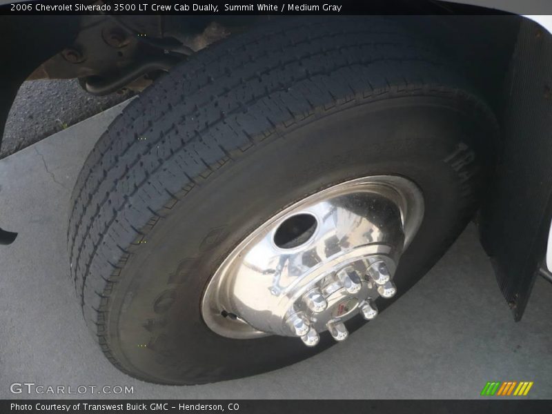 Summit White / Medium Gray 2006 Chevrolet Silverado 3500 LT Crew Cab Dually