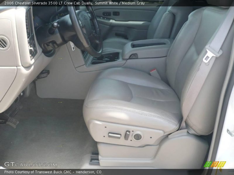 Summit White / Medium Gray 2006 Chevrolet Silverado 3500 LT Crew Cab Dually