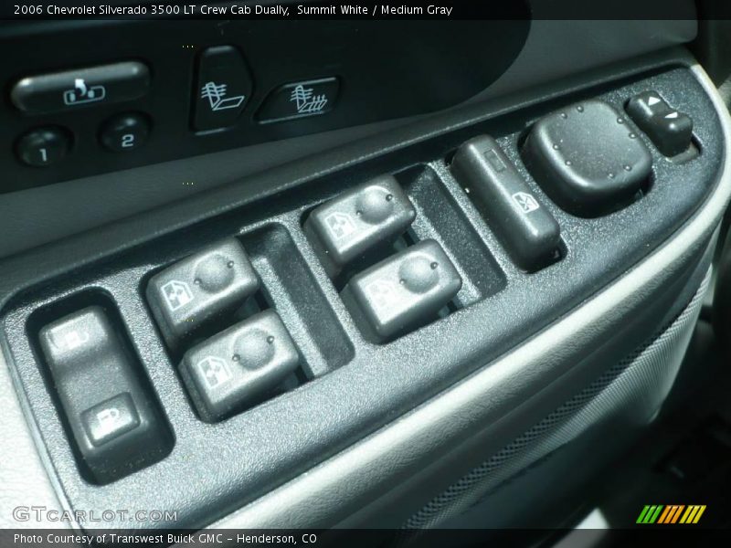 Summit White / Medium Gray 2006 Chevrolet Silverado 3500 LT Crew Cab Dually