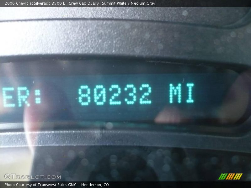 Summit White / Medium Gray 2006 Chevrolet Silverado 3500 LT Crew Cab Dually