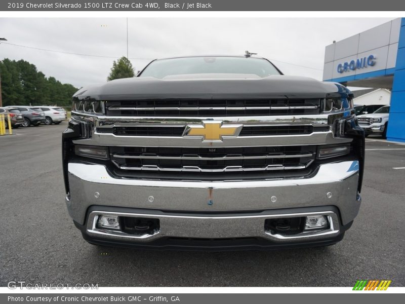 Black / Jet Black 2019 Chevrolet Silverado 1500 LTZ Crew Cab 4WD