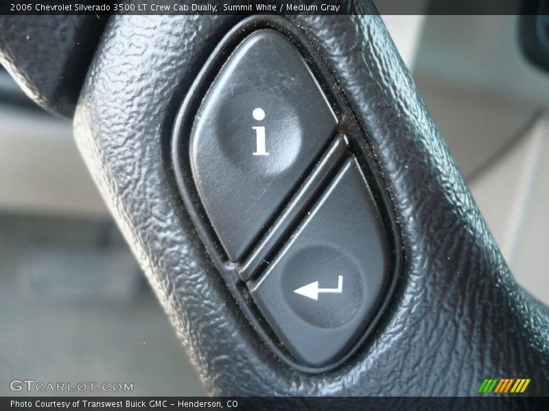 Summit White / Medium Gray 2006 Chevrolet Silverado 3500 LT Crew Cab Dually