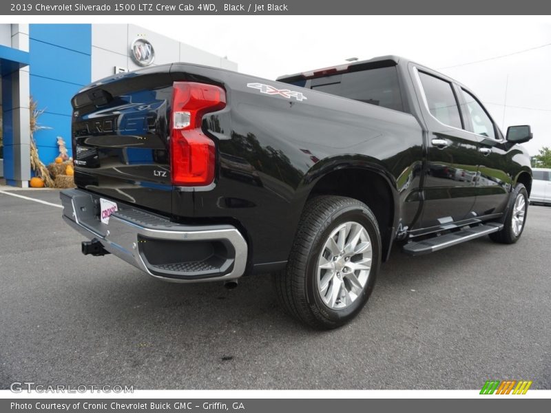 Black / Jet Black 2019 Chevrolet Silverado 1500 LTZ Crew Cab 4WD