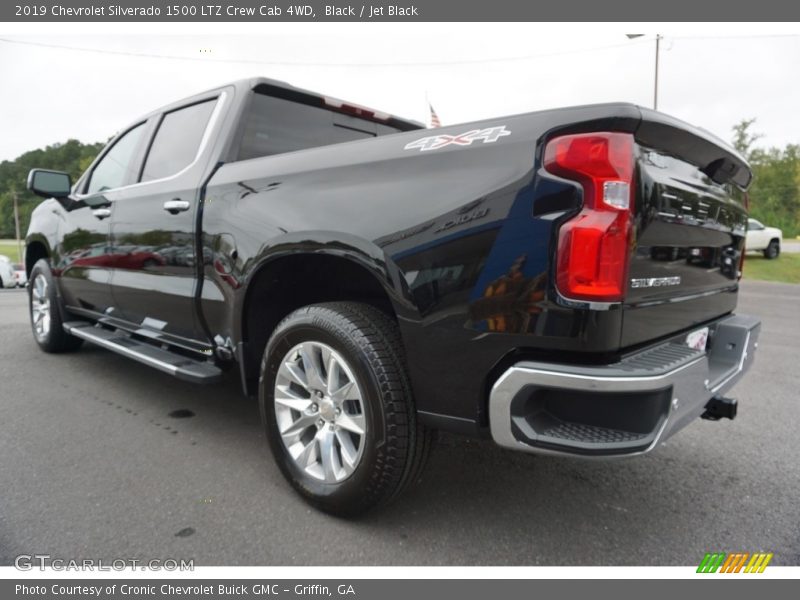Black / Jet Black 2019 Chevrolet Silverado 1500 LTZ Crew Cab 4WD