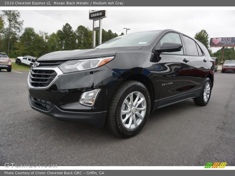 Mosaic Black Metallic / Medium Ash Gray 2019 Chevrolet Equinox LS