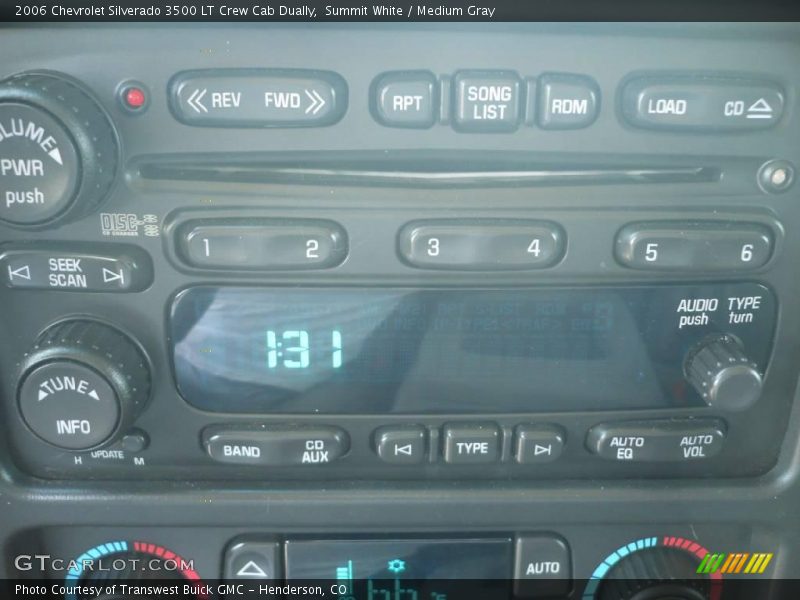 Summit White / Medium Gray 2006 Chevrolet Silverado 3500 LT Crew Cab Dually
