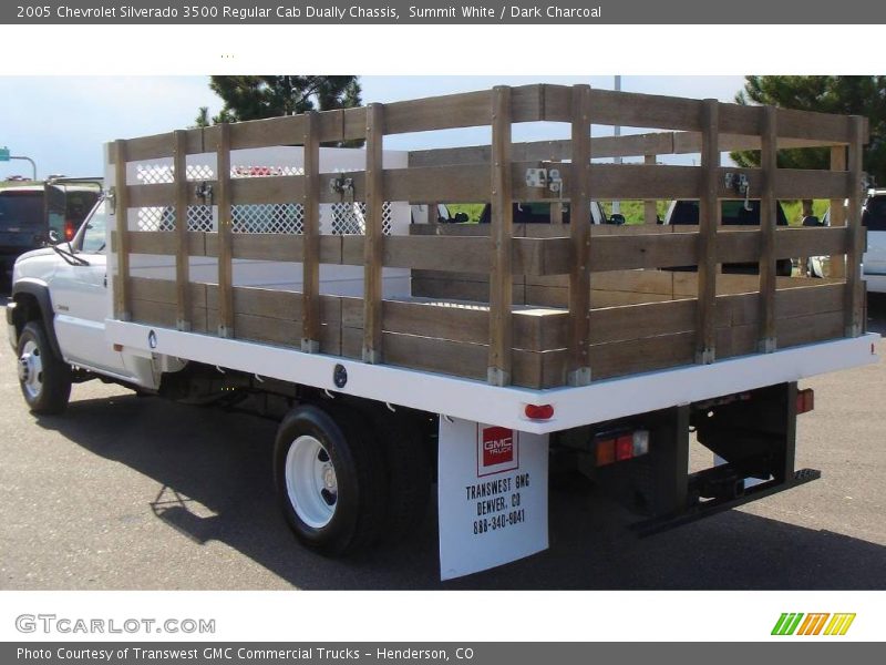 Summit White / Dark Charcoal 2005 Chevrolet Silverado 3500 Regular Cab Dually Chassis