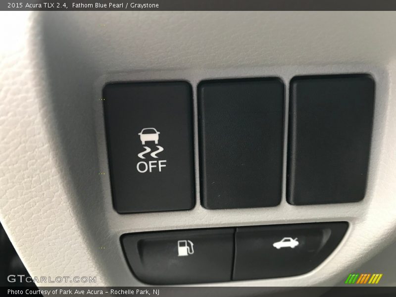 Fathom Blue Pearl / Graystone 2015 Acura TLX 2.4