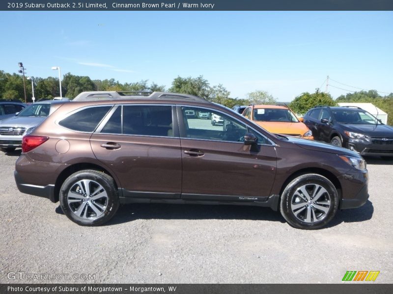 Cinnamon Brown Pearl / Warm Ivory 2019 Subaru Outback 2.5i Limited