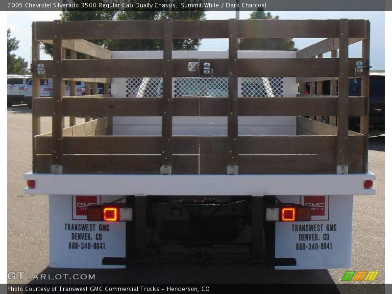 Summit White / Dark Charcoal 2005 Chevrolet Silverado 3500 Regular Cab Dually Chassis
