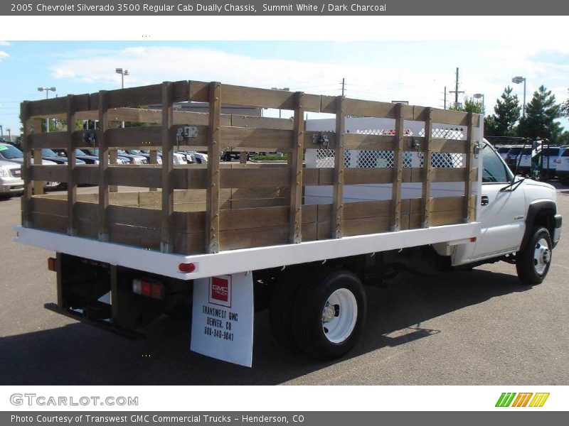 Summit White / Dark Charcoal 2005 Chevrolet Silverado 3500 Regular Cab Dually Chassis